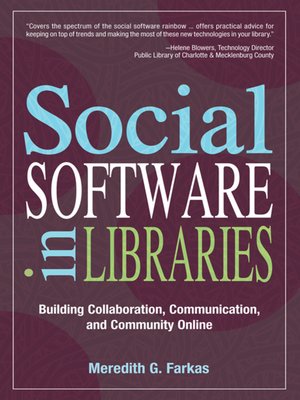 cover image of Social Software in Libraries